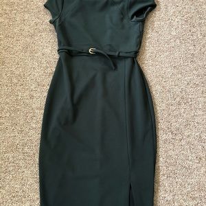 Emerald Green Sheath dress